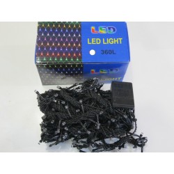 Гирлянда 360 LED, 6x1.5м, цвет - белый