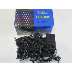 Гирлянда 360 LED, 6x1.5м, цвет - желтый