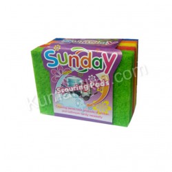 Мочалки для чистки кастрюль и сковородок Sunday