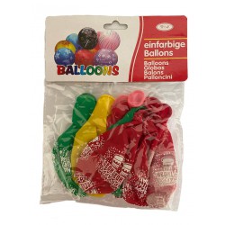 Набор воздушных шаров 10 шт. Happy Birthday balloon B20-EN