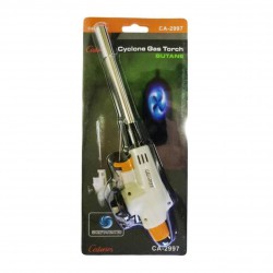 Газовая горелка CA-2997 Cyclone Gas Torch с пьезоподжигом удлиненное сопло