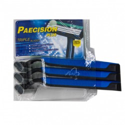 Одноразовые станки по 3шт. razor 3pcs blue
