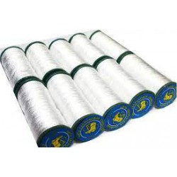 Капроновые нитки для обуви, белые (упаковка 10 шт) kaproon