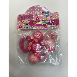 hair band 4pcs Резинки детские (4шт) На листе.