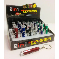 Laser Лазер брелок 2в1 1+1