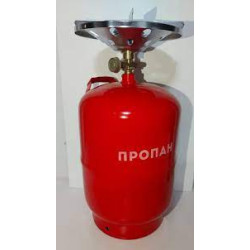 cylinder Баллон газовый туристический с горелкой Кемпинг 12л